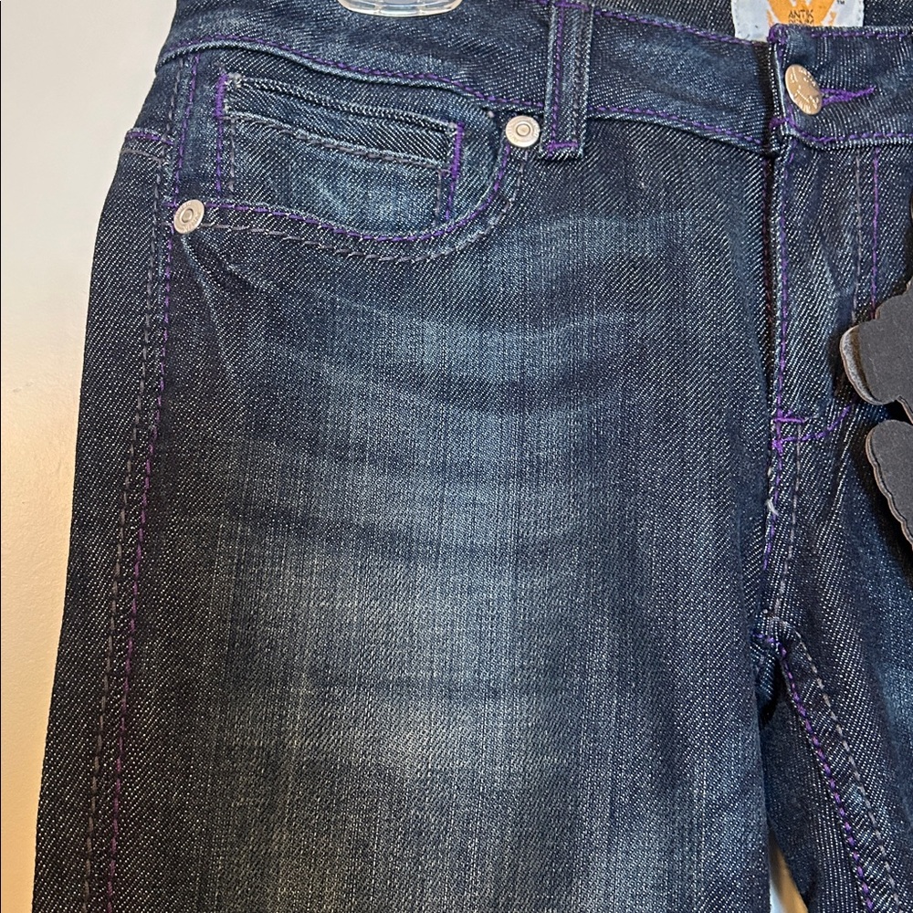 Antik Denim Dark Wash Boot Cut Jeans NWT Sz 28 - Picture 2 of 7